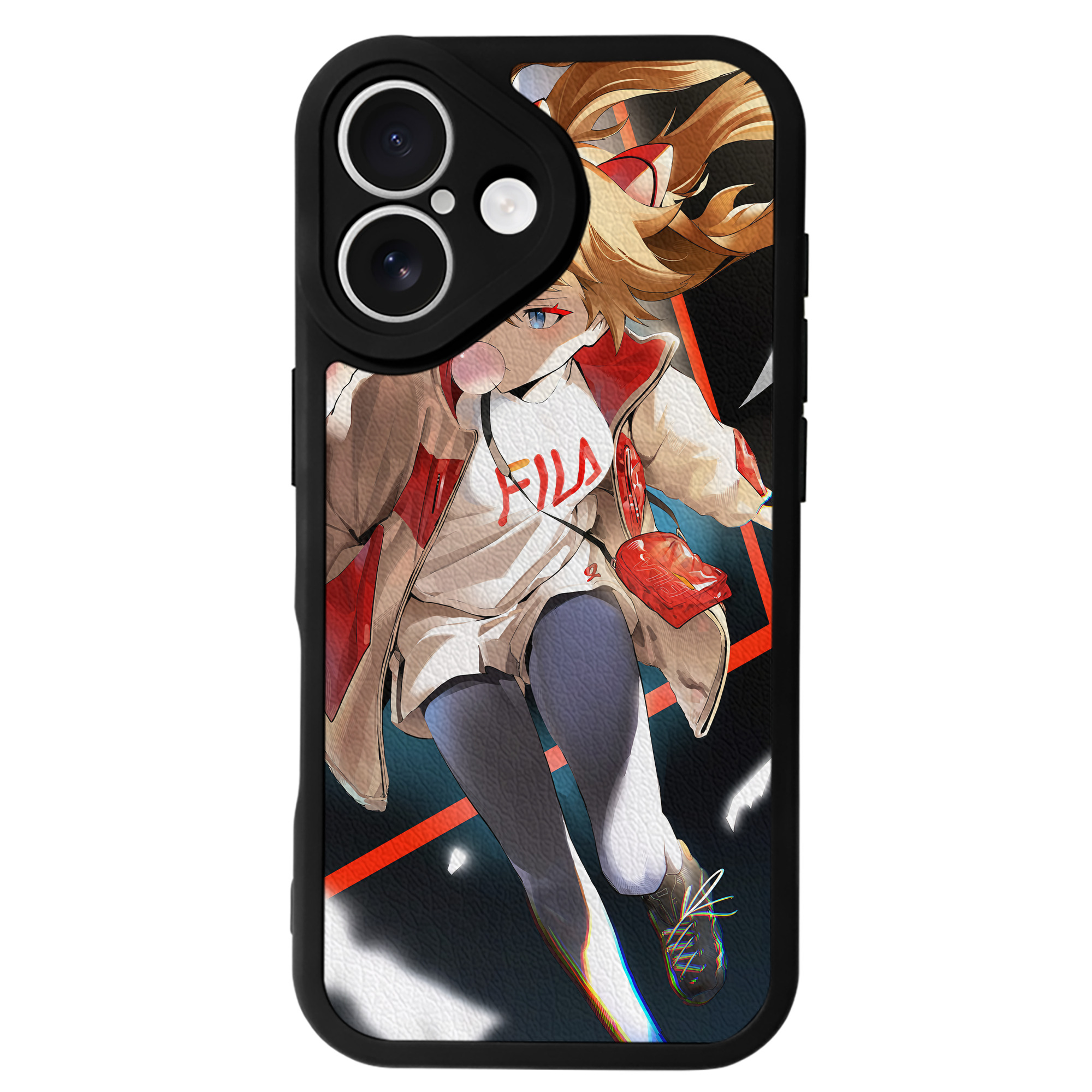 （画像用） EVA 新世紀エヴァンゲリオン 【iPhone 16シリーズ対応】シリコンスマホケース（レザー調） 材質：シリコン